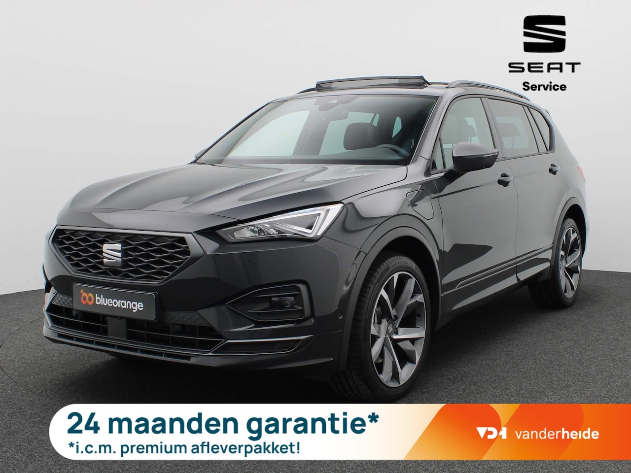 Seat Tarraco - 1.4 TSI e-Hybrid PHEV FR 245PK DSG Volleder, panoramadak, trekhaak, achteruitrijcamera, wi - AutoWereld.nl