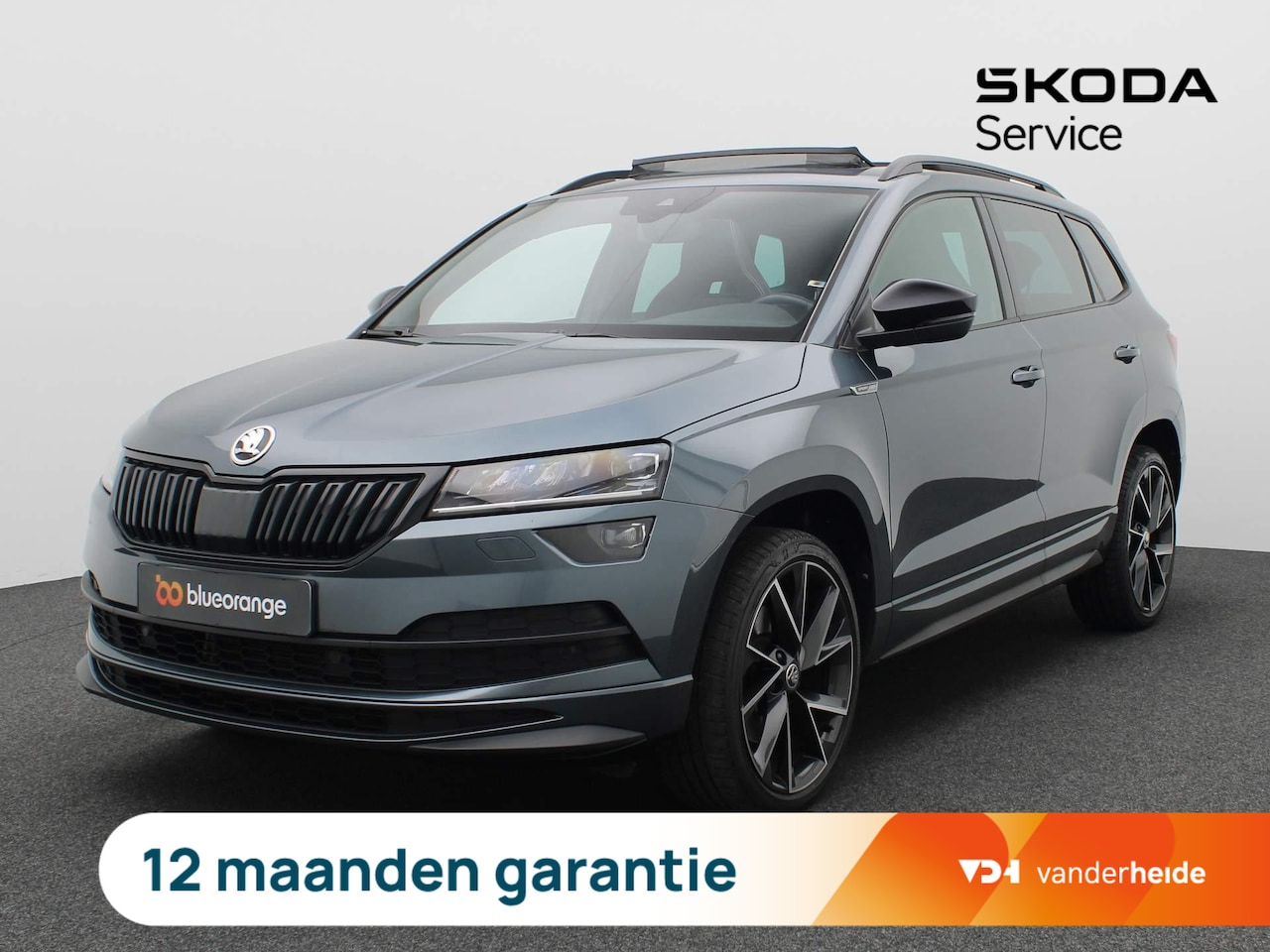 Skoda Karoq - 1.5 TSI ACT Sportline Business Elektrische achterklep, Panoramadak, Canton sound, Columbus - AutoWereld.nl