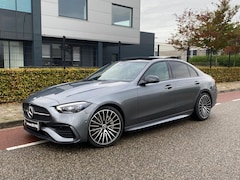 Mercedes-Benz C-klasse - 300 4MATIC AMG Line Panoramadak net onderhoudsbeurt gehad + nieuwe banden