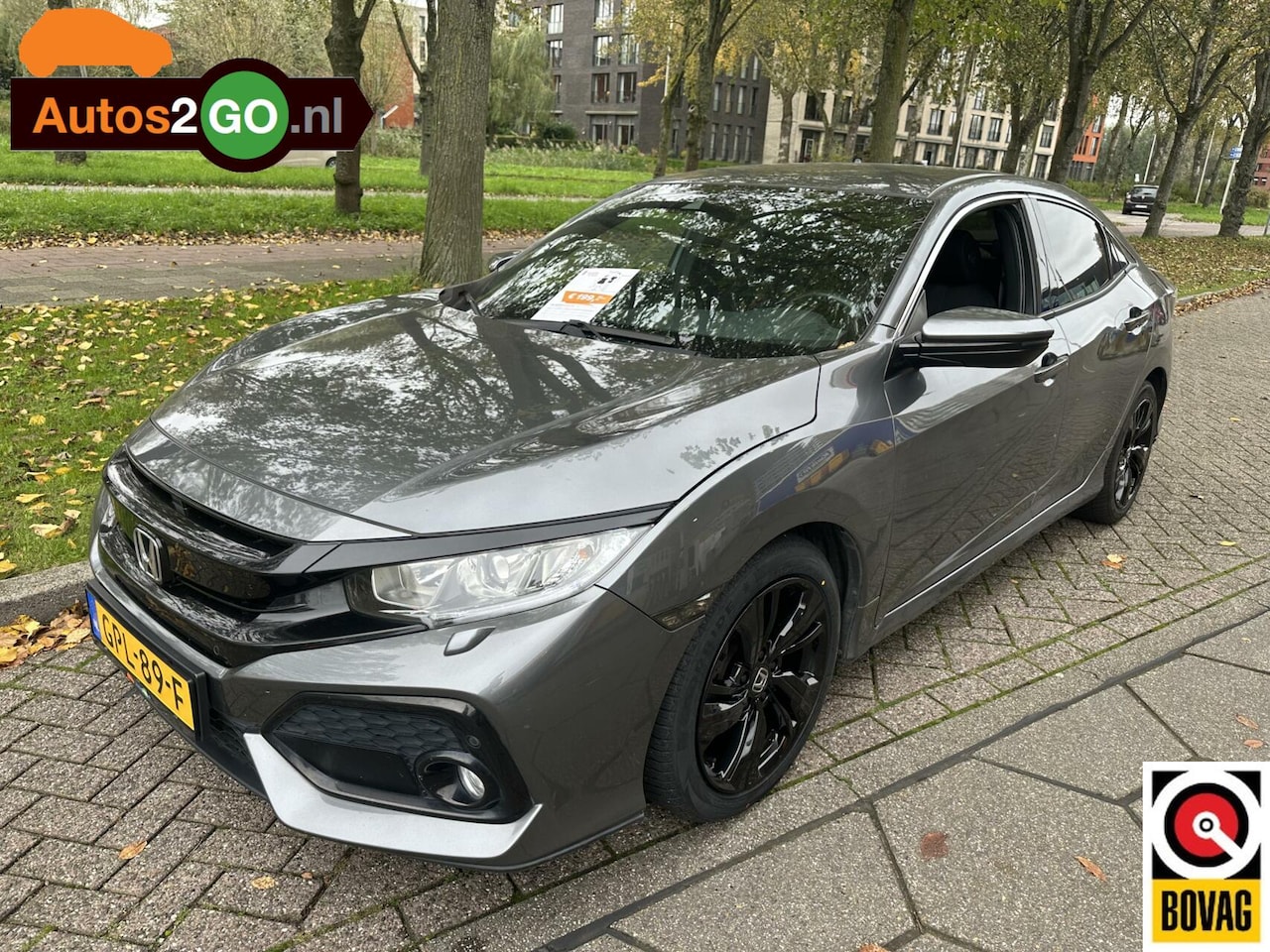 Honda Civic - 1.0 i-VTEC Elegance I Automaat I Navi I Camera I cruise controle I - AutoWereld.nl