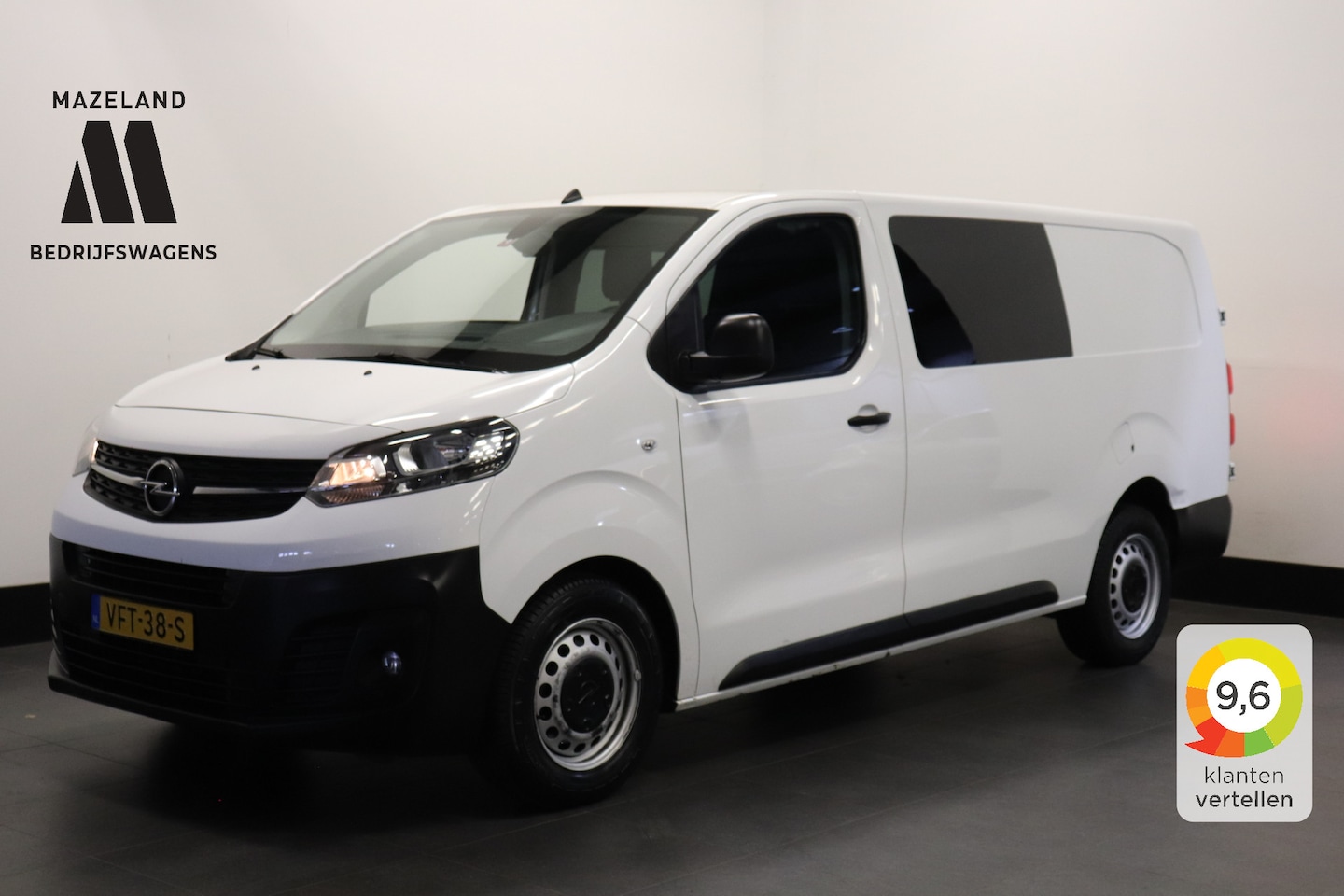 Opel Vivaro - 2.0 CDTI 122PK L3 Dubbele Cabine EURO 6 - Airco - Navi - Cruise - € 17.900,- Excl. - AutoWereld.nl