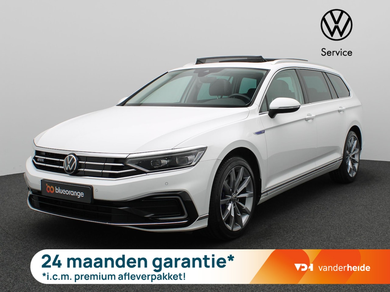 Volkswagen Passat Variant - 1.4 TSI PHEV GTE Business 218PK DSG Panoramadak, stoelverwarming, alcantara leder, Matrix- - AutoWereld.nl