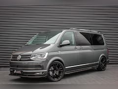 Volkswagen Transporter Caravelle - 2.0 TDI L2H1 204PK DC DUBBEL CABINE / LEDEREN BEKLEDING / JB- EDITION / SCHUIF/KANTEL DAK