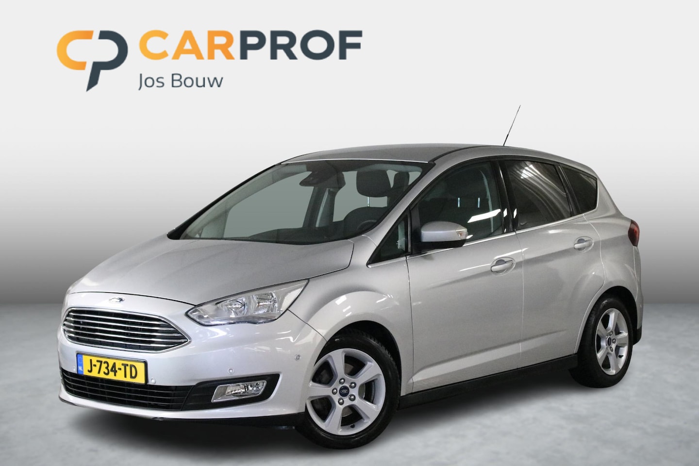 Ford C-Max - 1.0 Titanium 125 PK. Clima - Cruise - Navi - Bluetooth - Lichtmetaal. - AutoWereld.nl