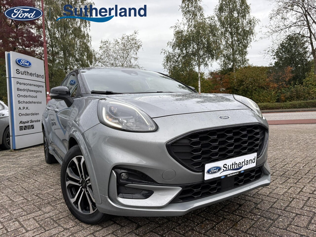 Ford Puma - 1.0 EcoBoost Hybrid ST-Line 125pk Winter pack | zwart contrasterend dak | Navigatie | Crui - AutoWereld.nl