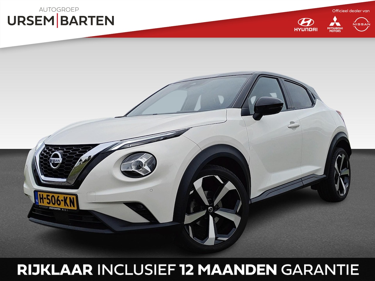 Nissan Juke - 1.0 DIG-T Tekna | automaat | twotone | Bose Audio - AutoWereld.nl