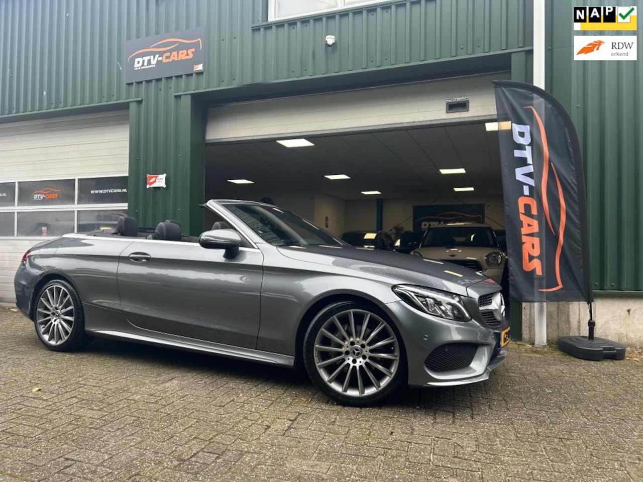 Mercedes-Benz C-klasse Cabrio - 200 Edition 1 Amg Line 70000km - AutoWereld.nl