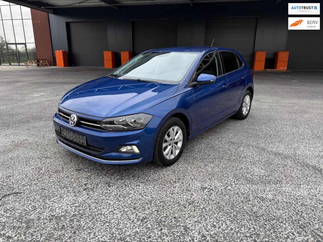 Volkswagen Polo - 1.0 TSI Highline 116PK reef blue AUT, PDC V+A, Stoelverwaming, carplay, Adaptive cruise, e - AutoWereld.nl