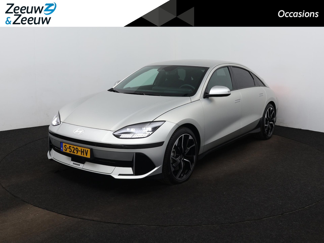 Hyundai IONIQ 6 - Connect 77 kWh | 20'' LM-velgen | Navigatie | Dodehoek detectie | HUD | - AutoWereld.nl