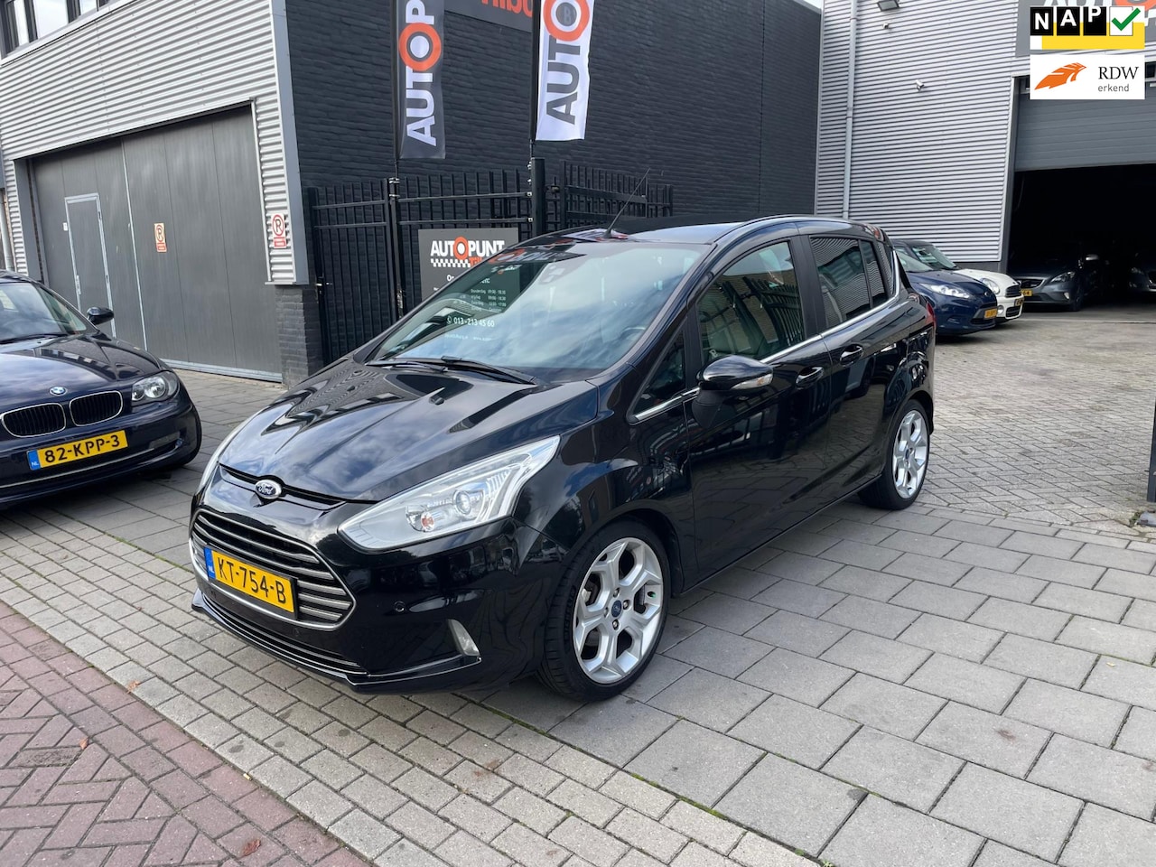 Ford B-Max - 1.0 EcoBoost Titanium Trekhaak Airco Navi PDC NAP APK - AutoWereld.nl