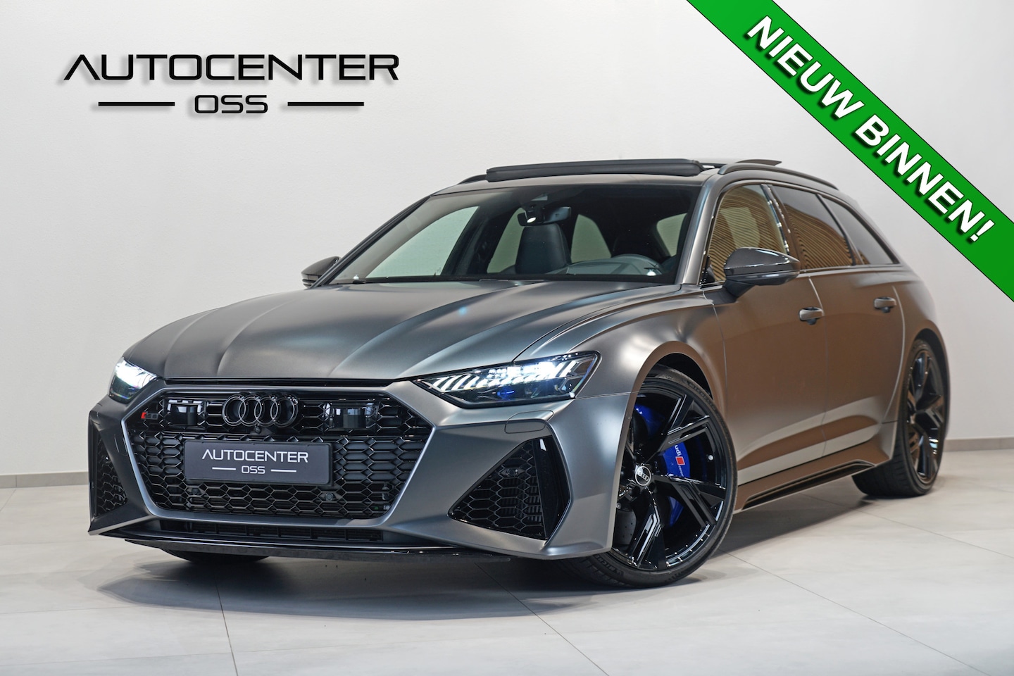 Audi A6 Avant - RS 6 TFSI Quattro ✅ VOL ✅ B&O ✅ DYNAMIC+ ✅ KERAMISCH ✅ HEAD-UP ✅  305 KM/H ✅ NACHT - AutoWereld.nl