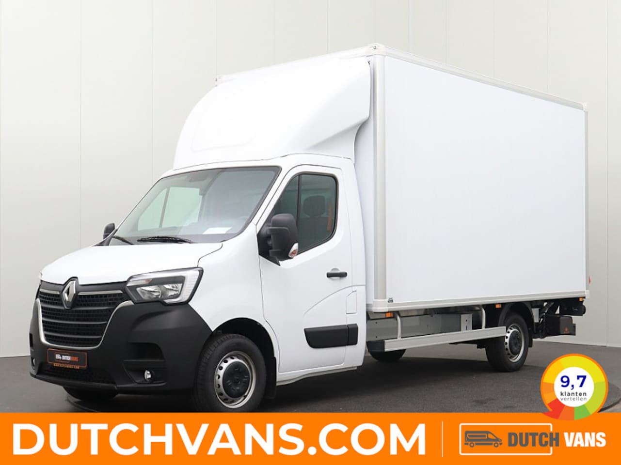 Renault Master - 2.3DCI 165PK Bakwagen+Laadklep | Navigatie | Berimmering | Airco | Cruise | Dakspoiler - AutoWereld.nl