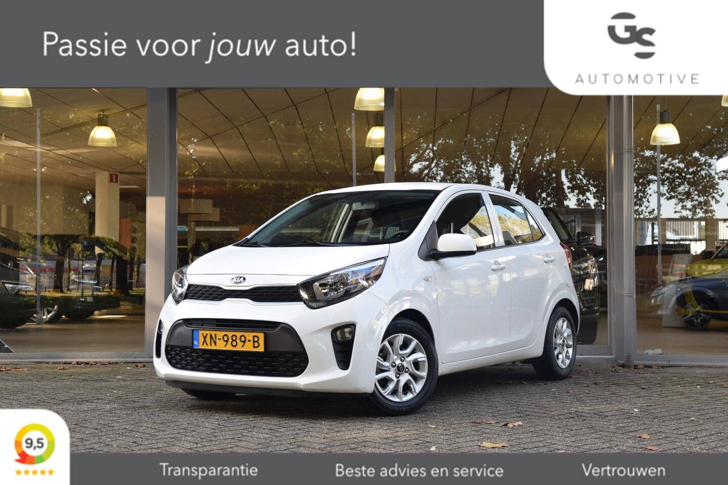 Kia Picanto - 1.0 CVVT EconomyPlusLine met BT tel/Lmv/Airco - AutoWereld.nl