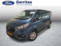 Ford Transit Custom - 300 L2H1 Limited 170 pk automaat 2 schuifdeuren, ecoleder bekleding