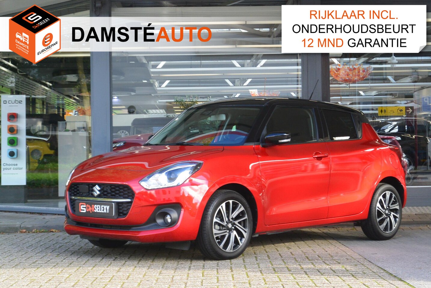 Suzuki Swift - 1.2 Smart Hybrid 83pk CVT Style │ Automaat │ Apple CarPlay® / Android Auto™ - AutoWereld.nl