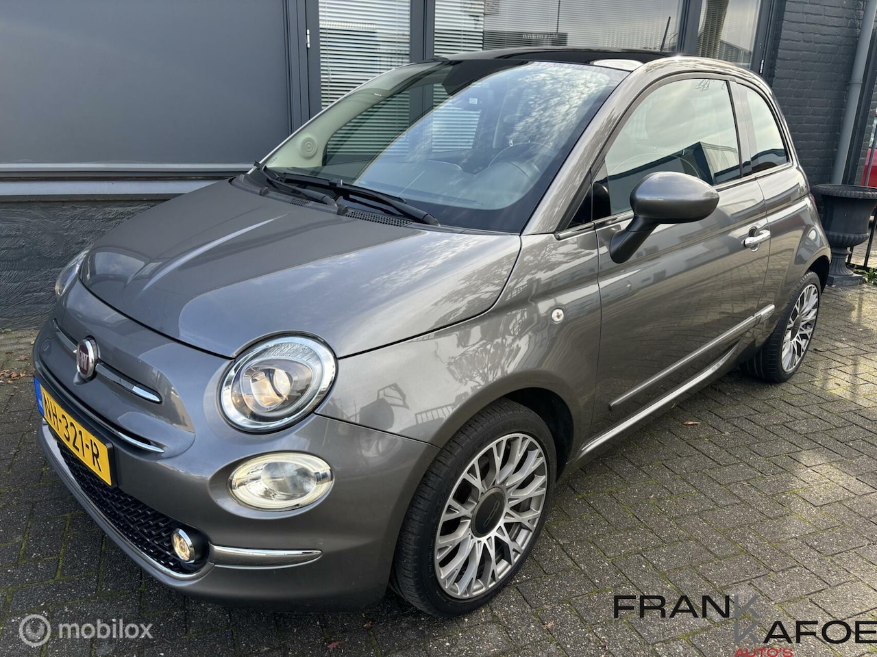 Fiat 500 - 1.2i Lounge ECC NAVI DAB BL.Tooth 16"LM PDC Mistl. voor - AutoWereld.nl