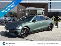 Hyundai IONIQ 6 - First Edition AWD 77 kWh CARWRAP mat groen Carwrap MAT groen