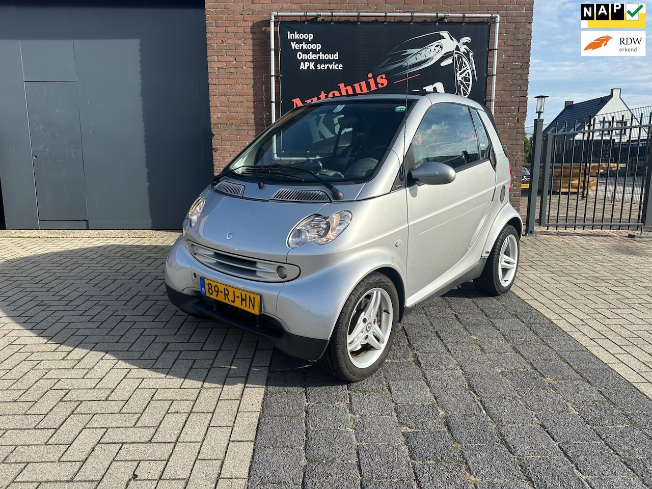 Smart Fortwo cabrio - 0.7 truestyle*Airco*Leer*Stoelverwarming*NAP - AutoWereld.nl