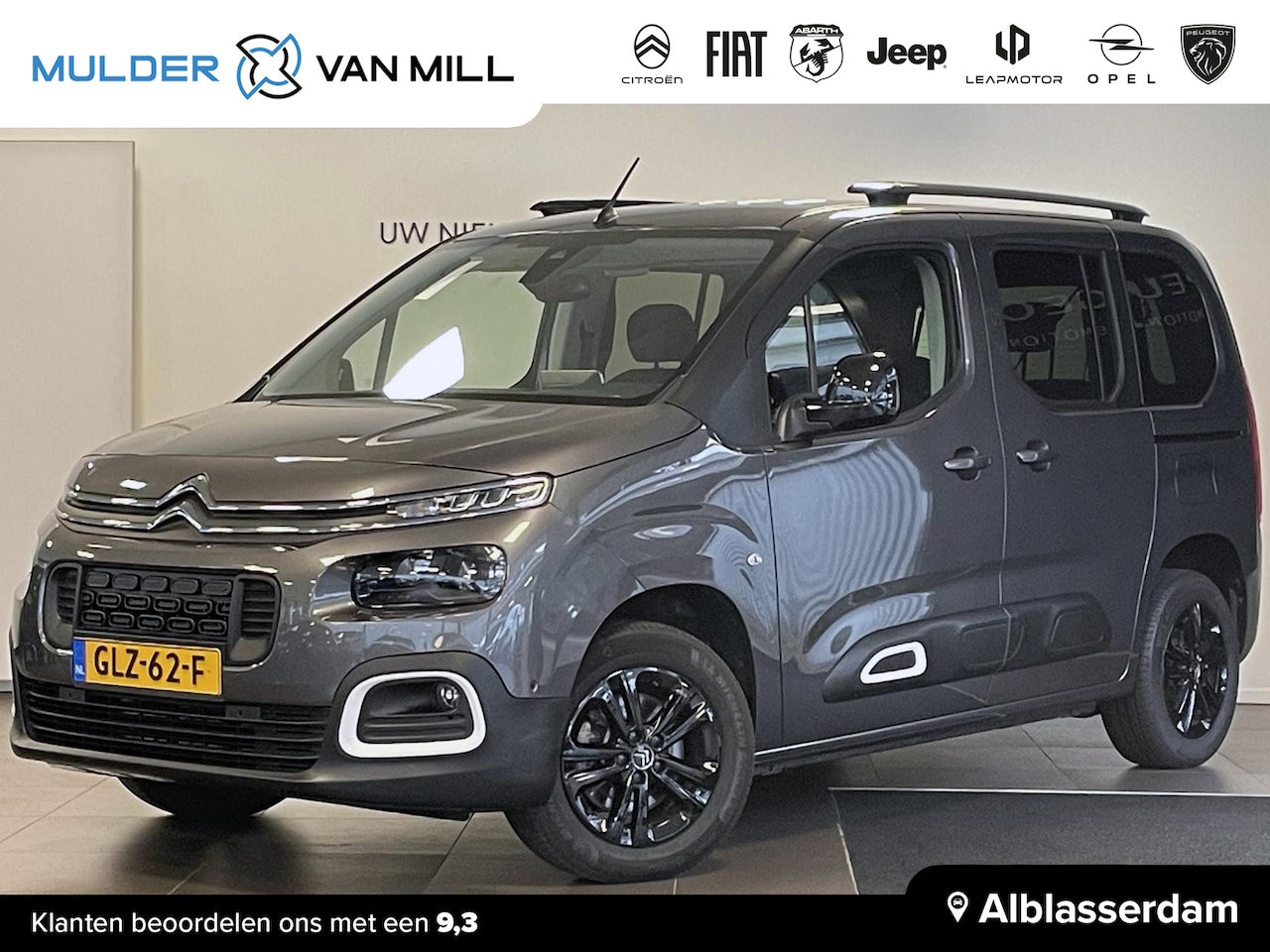 Citroën Berlingo - MPV Feel Pack 1.2 PureTech 130pk EAT8 AUTOMAAT | CAMERA | CLIMA | CRUISE | APPLE CARPLAY / - AutoWereld.nl