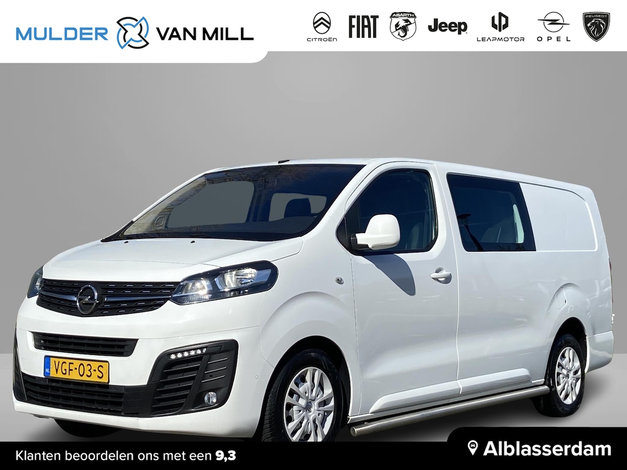 Opel Vivaro - 2.0 CDTI 150 pk L3 DC Innovation+ |EURO 6|NAVI PRO 7"|BETIMMERING|SIDEBARS|DUBBELE CABINE| - AutoWereld.nl