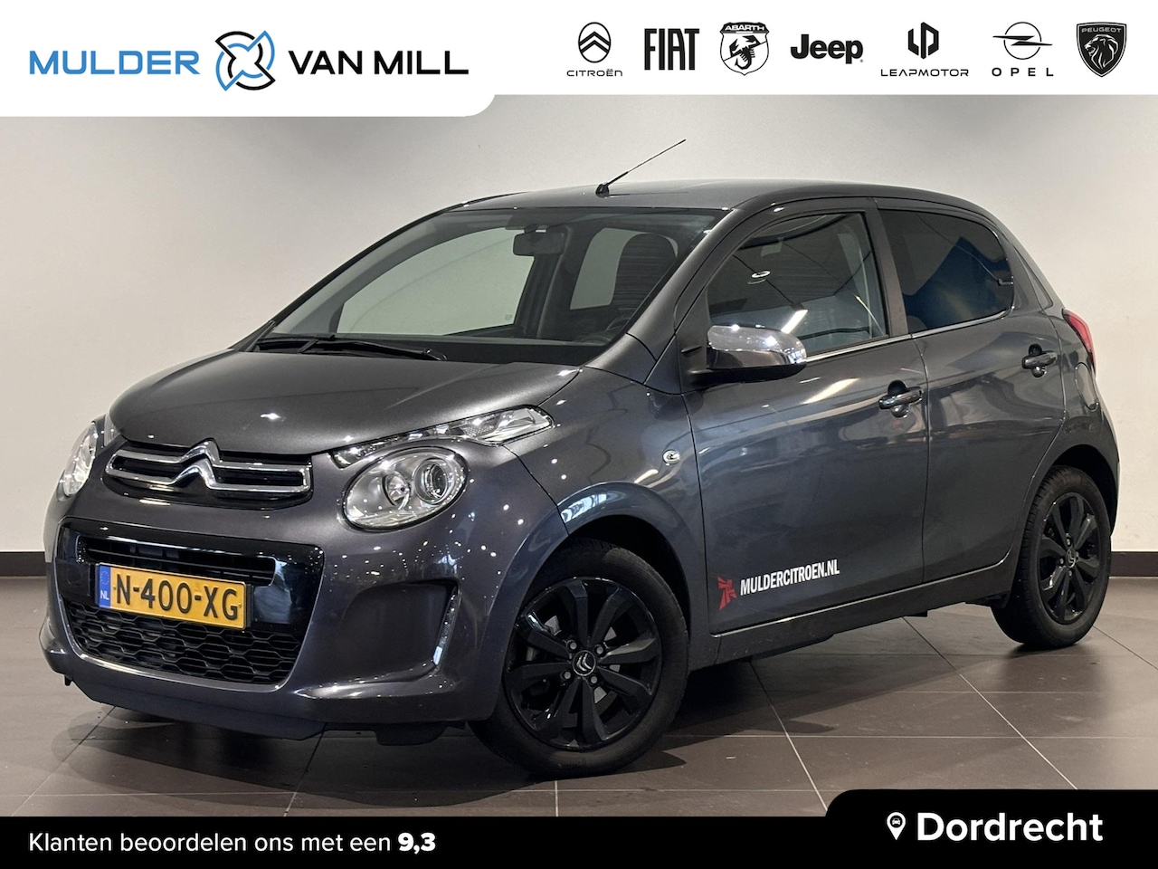 Citroën C1 - 5-deurs Shine 1.0 e-VTi 72pk | CLIMA | CAMERA | LM-VELGEN BLACK | APPLE CARPLAY / ANDROID - AutoWereld.nl