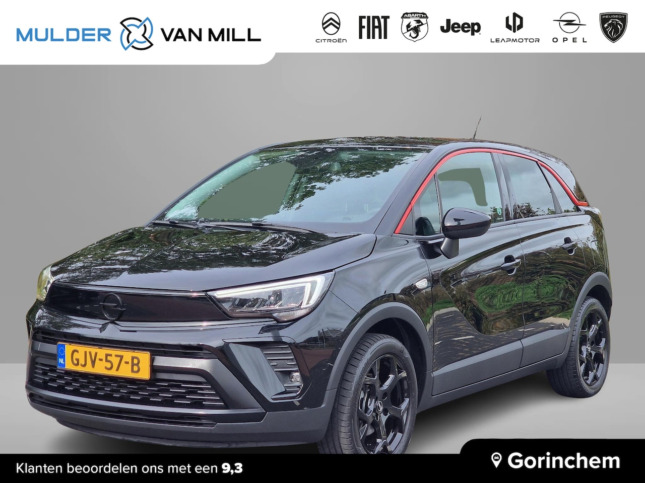 Opel Crossland - 1.2 Turbo 130pk GS EAT6 AUTOMAAT |AGR-COMFORT STOEL|NAVI PRO 8"|FULL LED KOPLAMPEN|BLACK P - AutoWereld.nl