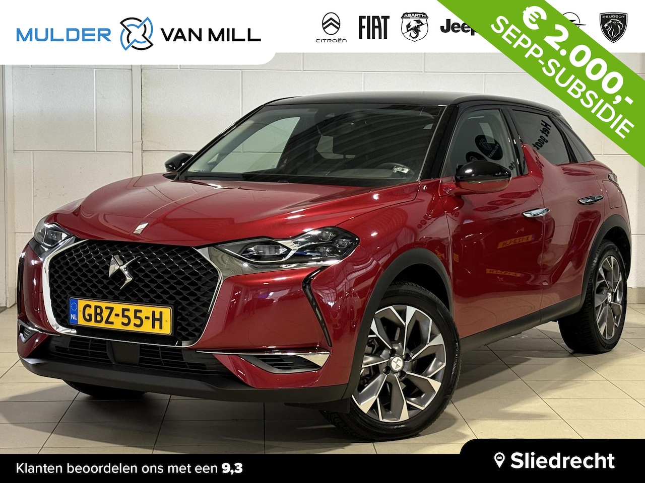 DS 3 Crossback - SUV Rivoli e-Tense EV 3-FASEN 50kWh 136pk AUTOMAAT DS MATRIX LED | SMART KEYLESS | ADAPTIV - AutoWereld.nl