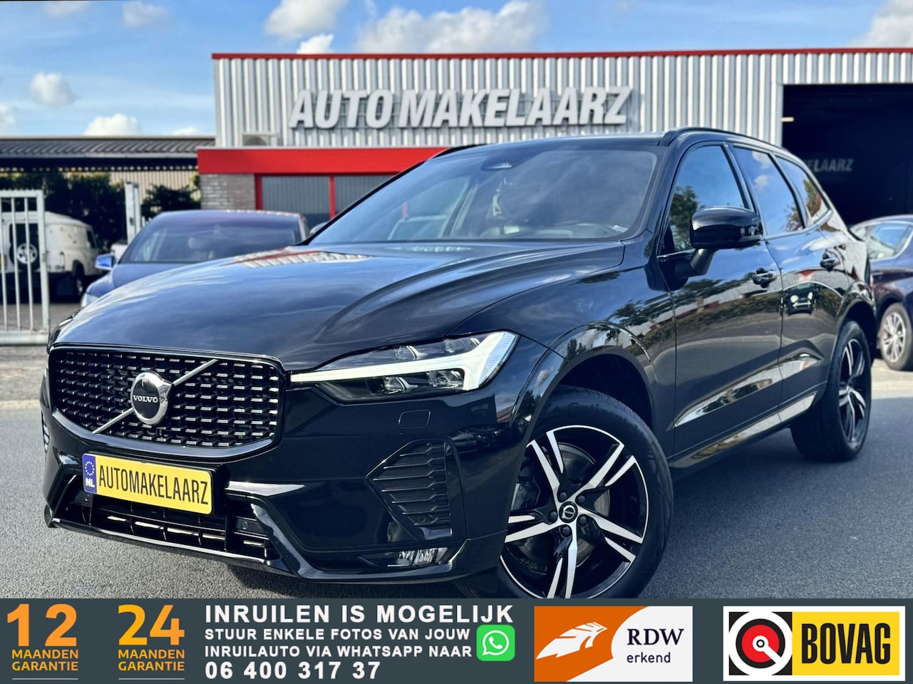 Volvo XC60 - 2.0 B5 Inscription LEDER CARPLAY ACC BLIZ B&W - AutoWereld.nl