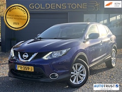 Nissan Qashqai - 1.2 Connect Edition Navi, Clima, Cruise, LM Velgen, Trekhaak, Camera, nieuwe APK Bij Aflev