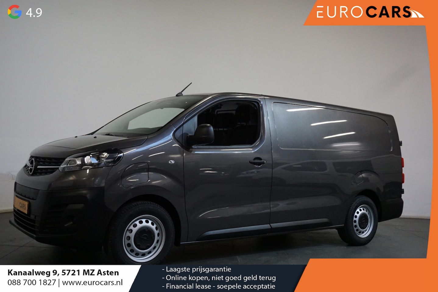 Opel Vivaro-e - L3H1 Edition 75 kWh Automaat Airco Navi Cruise Control Parkeersensoren Camera WLTP 317 km - AutoWereld.nl