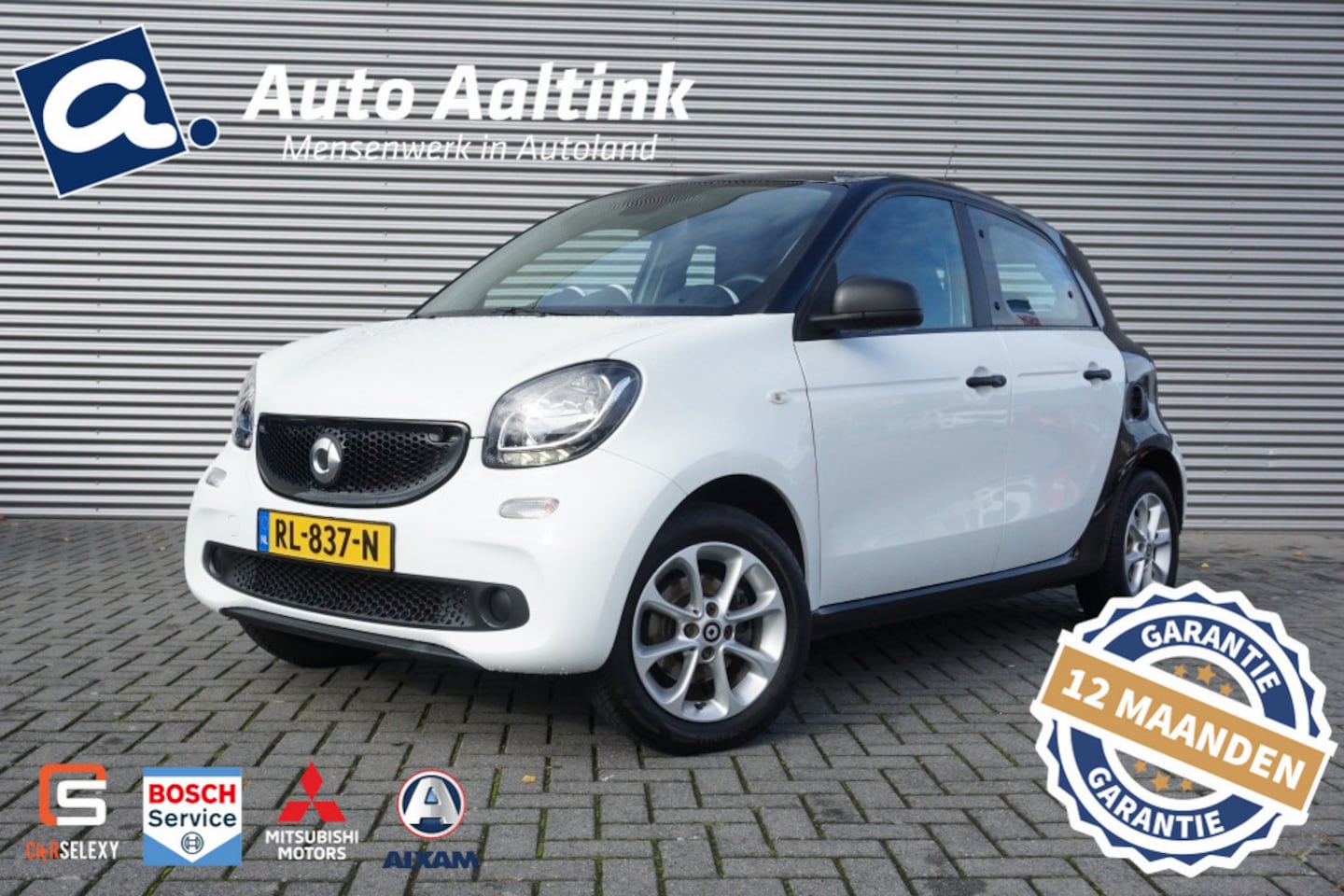 Smart Forfour - 1.0 Pure HOGE ZIT | AIRCO | 5 DRS. - AutoWereld.nl