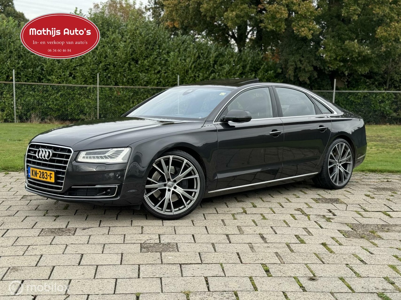 Audi A8 - 4.0 TFSI quattro Lang Pro Line+ Bomvol! 680PK! Zie foto's! - AutoWereld.nl