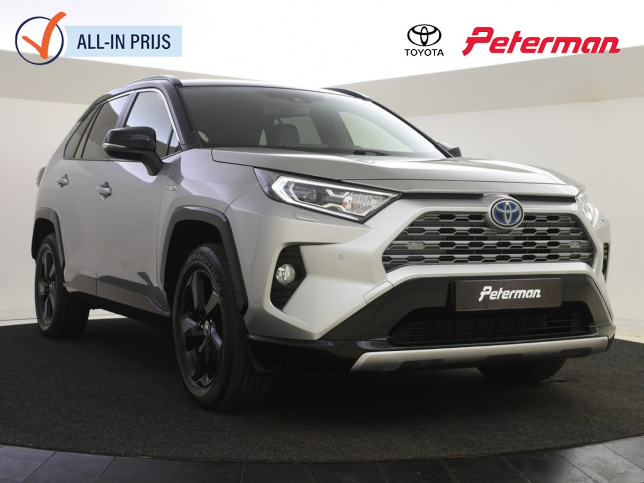 Toyota RAV4 - RAV4 2.5 Hybrid AWD Bi-Tone Selection | PDC V+A | Stoelver - AutoWereld.nl