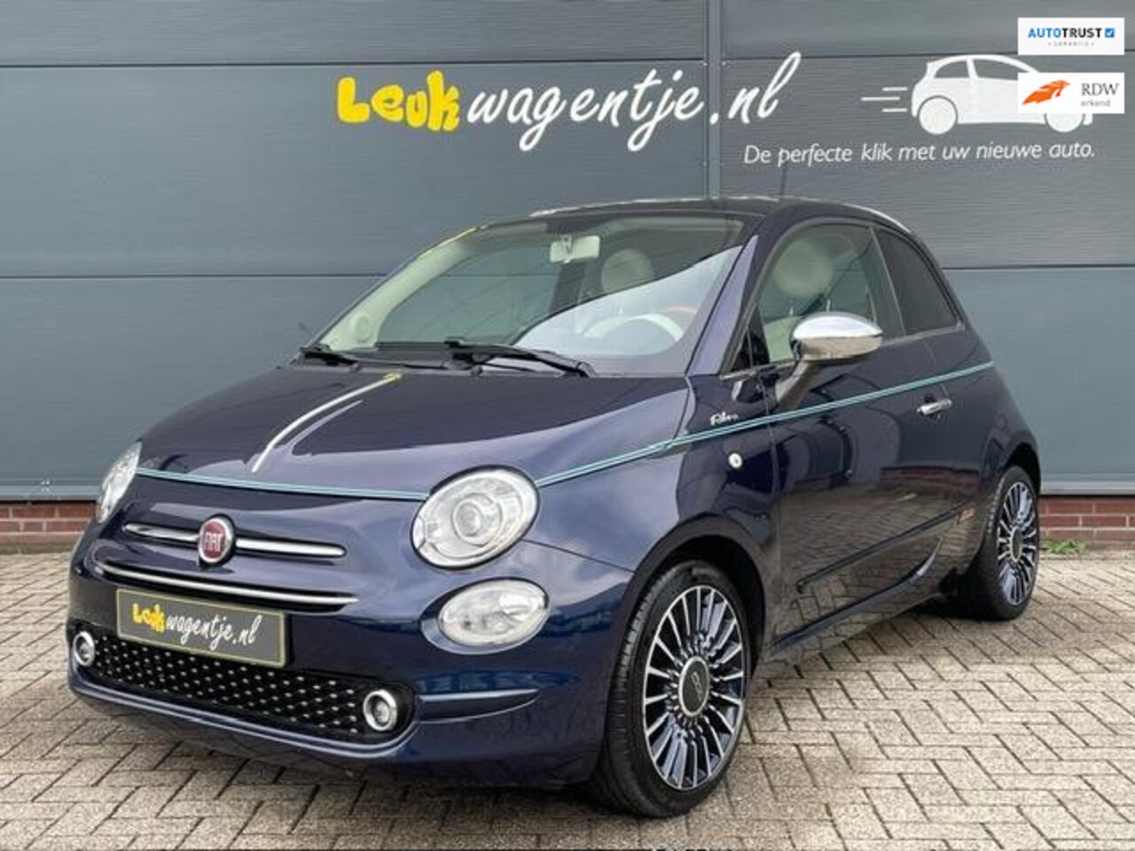 Fiat 500 - 0.9 TwinAir Riva *limited edition *eerste eigenaar - AutoWereld.nl