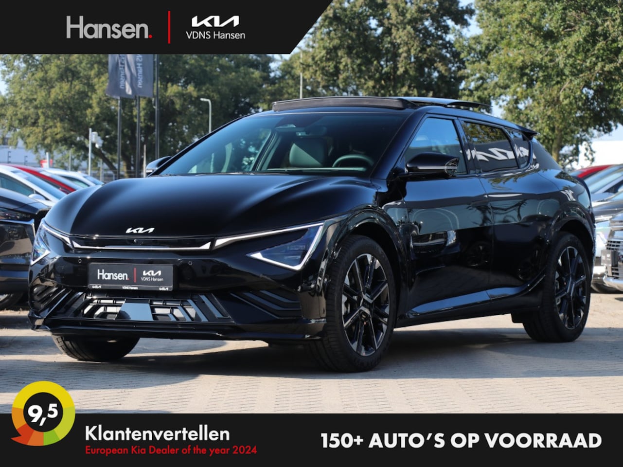 Kia EV6 - GT-Line Pano 84 kWh I 1800kg trekgewicht - AutoWereld.nl