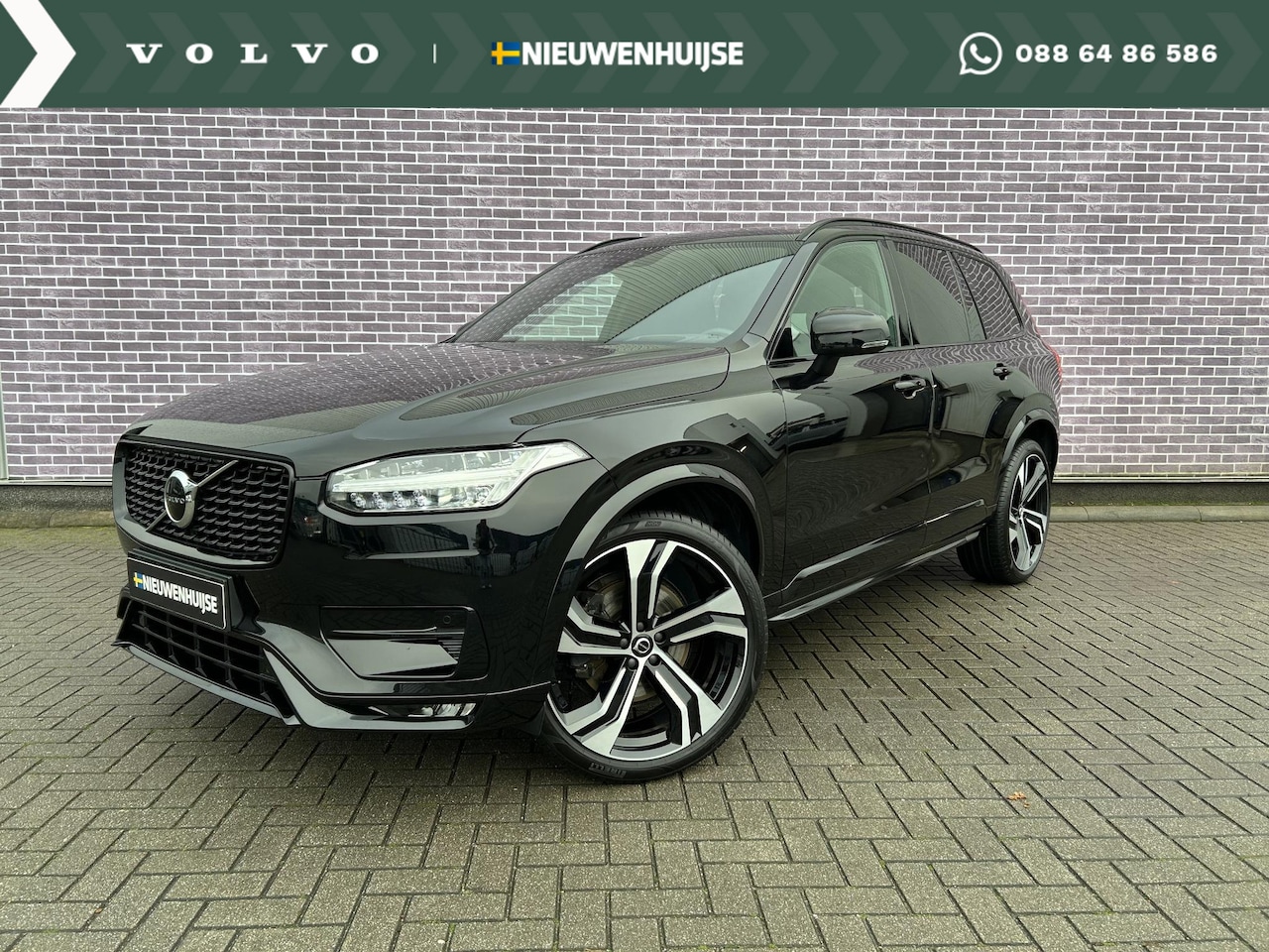 Volvo XC90 - 2.0 B5 AWD R-Design | Grijs Kenteken | Luchtvering | Trekhaak | Apple Carplay/Android Auto - AutoWereld.nl