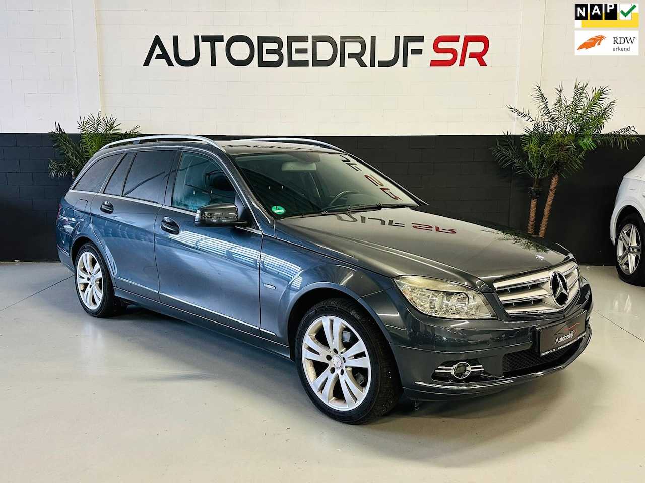 Mercedes-Benz C-klasse Estate - 180 K BlueEFFICIENCY Stoelverwarming! Cruise Controle! Navigatie! - AutoWereld.nl