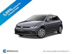 Volkswagen Polo - 1.0 TSI 95 5MT Life Edition | 'App-Connect' draadloze smartphone integratie | Buitenspiege