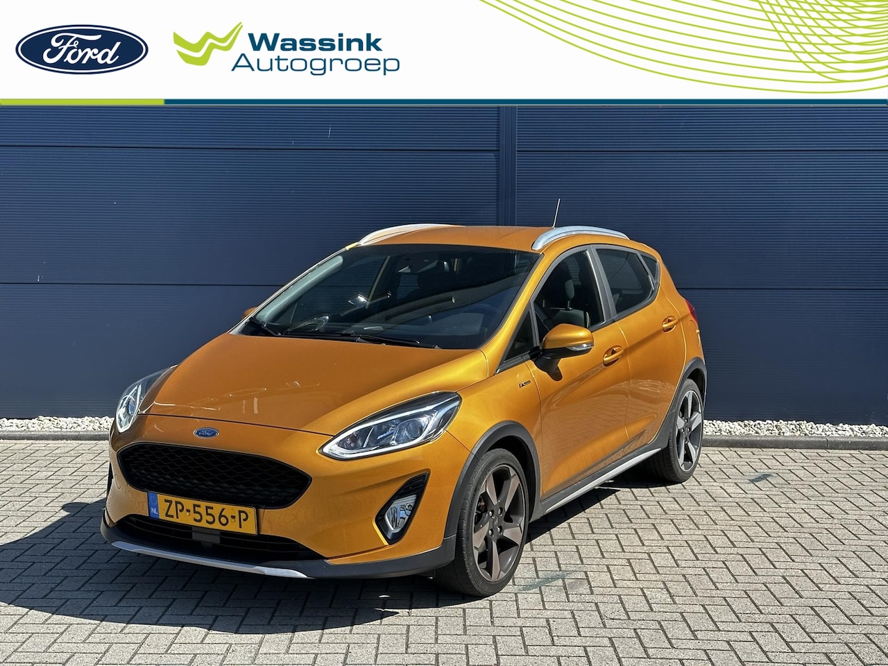 Ford Fiesta - 1.0 ECOBOOST ACTIVE 100 PK | Navigatie | B&O | Adaptieve Cruise Control | 17"Lichtmetaal | - AutoWereld.nl