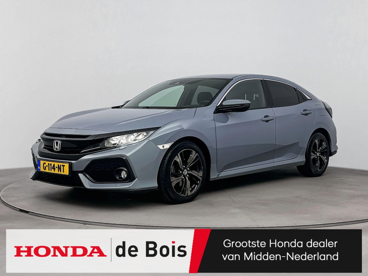 Honda Civic - 1.0 i-VTEC Premium | 1e eigenaar | Dealer onderhouden | Navi | Camera | Cruise | - AutoWereld.nl