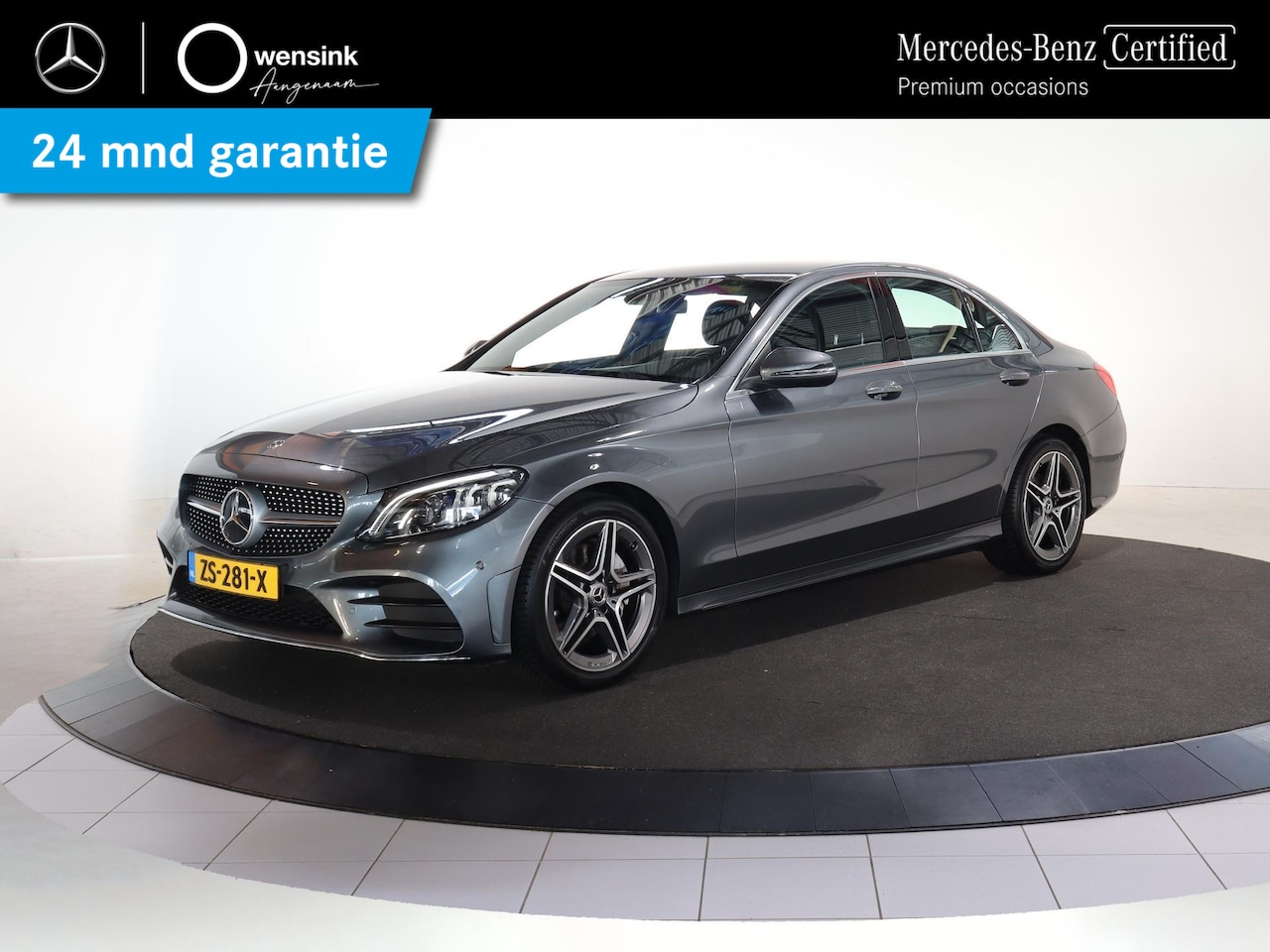 Mercedes-Benz C-klasse - 180 Business Solution AMG | Sfeerverlichting | Multi Beam koplampen | Stoelverwarming | - AutoWereld.nl