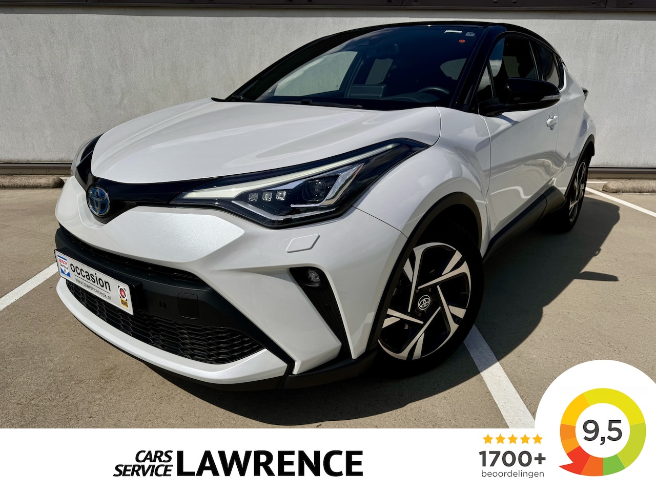 Toyota C-HR - 1.8 Hybrid Dynamic Premium |LED | Clima | ACC | Navi | Bi-Tone | | Apple/Android | % Bovag - AutoWereld.nl