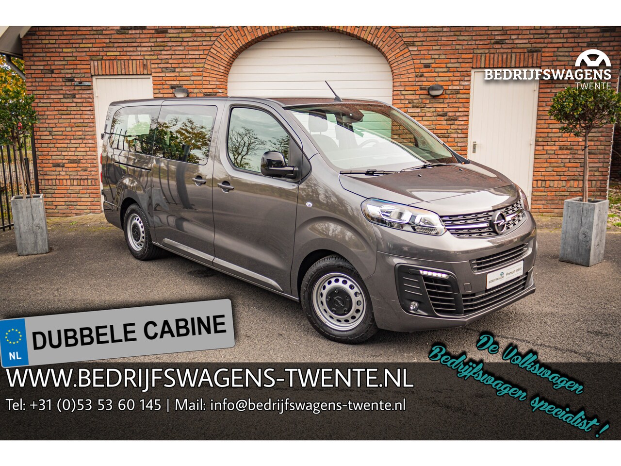 Opel Vivaro - 1.5 CDTi 120 PK 6-handbak Edition L3H1 DUB/CAB Cruise Control | Apple Carplay | 2X Schuifd - AutoWereld.nl