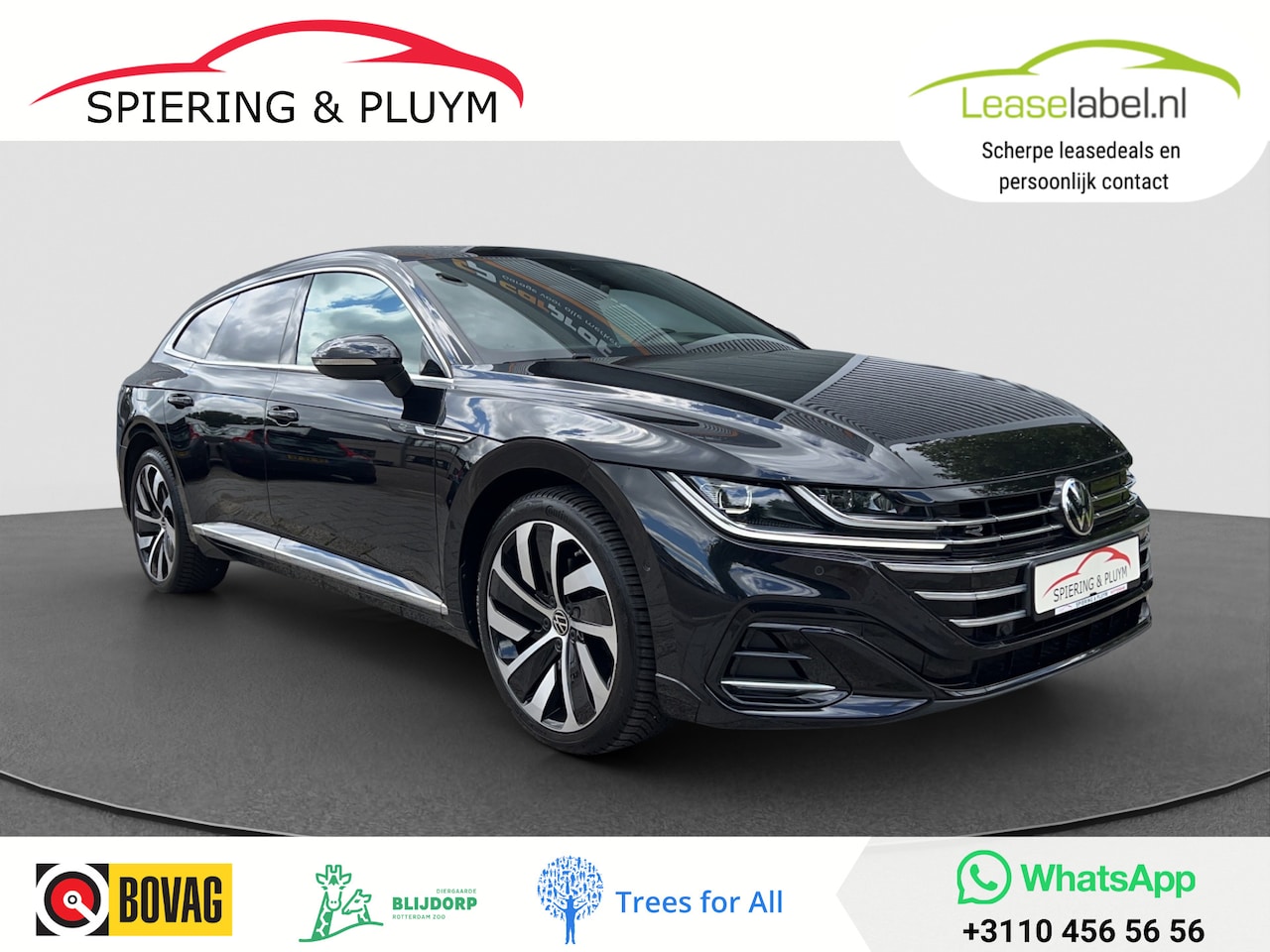 Volkswagen Arteon Shooting Brake - PHEV R-Line | RS Stoel | Trekhaak | Head-up | DiscPro navi | Panodak - AutoWereld.nl