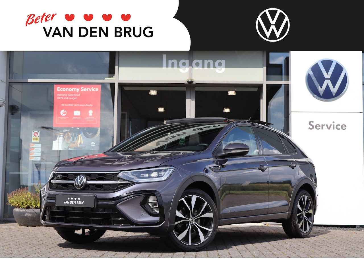 Volkswagen Taigo - 1.0 TSI 110 pk DSG R-Line | Navigatie | IQ Light | Schuif- Kanteldak | App Connect | 18'' - AutoWereld.nl