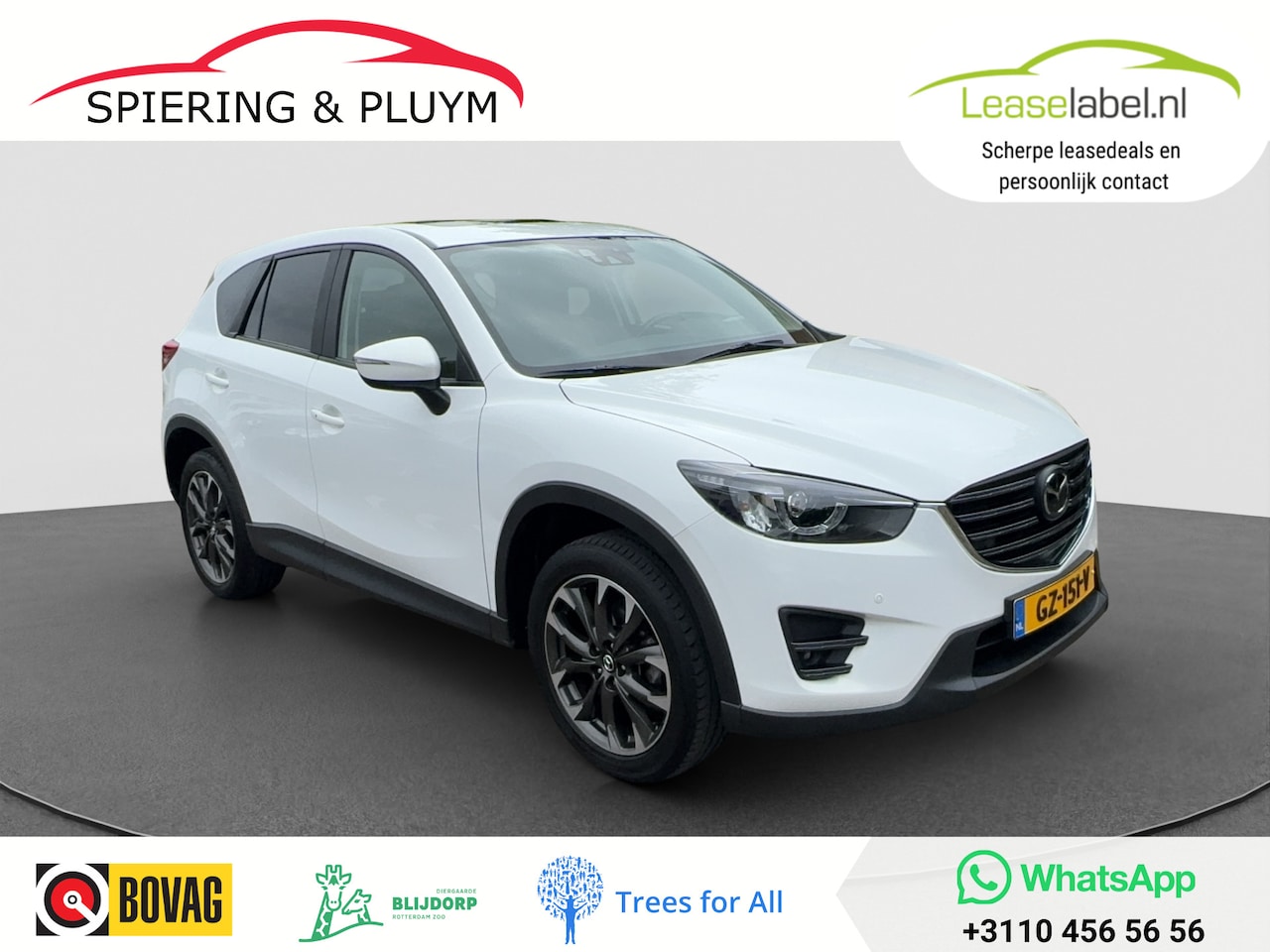 Mazda CX-5 - 2.5 SkyActiv-G 192 GT-M 4WD | Leder | Schuifdak | Bose - AutoWereld.nl