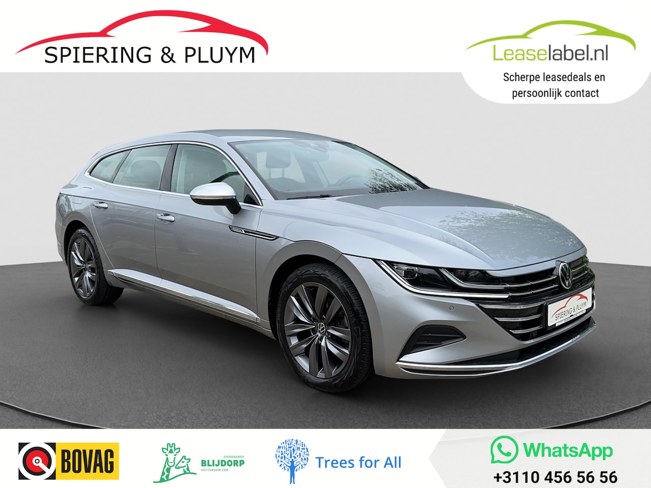 Volkswagen Arteon Shooting Brake - 1.4 PHEV Business+ | 360 Cam | Pro Navi | Matrix-led | Massage Stoel - AutoWereld.nl