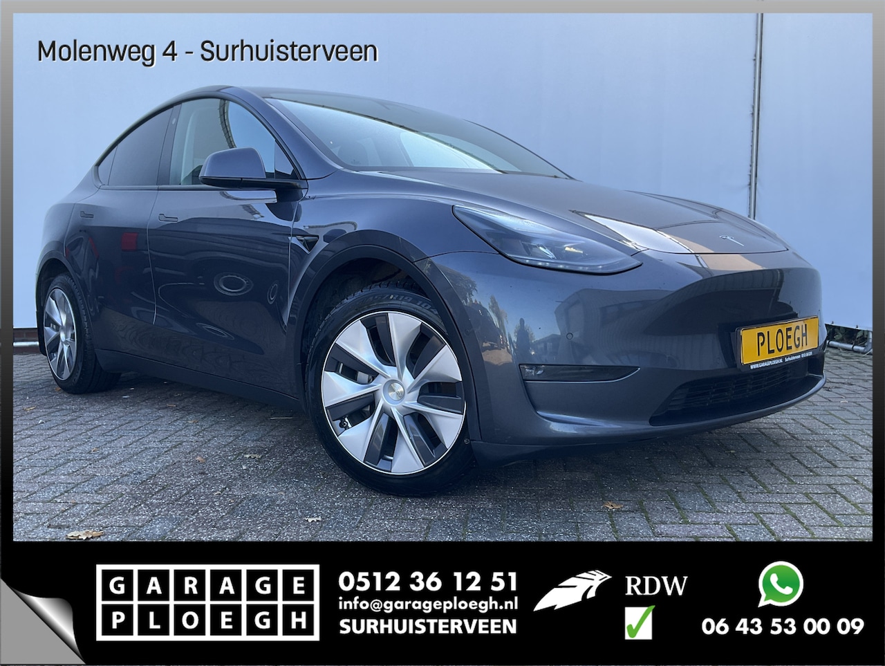 Tesla Model Y - Long Range 75 kWh AWD Dual motor Autopilot Trekhaak Marge - AutoWereld.nl