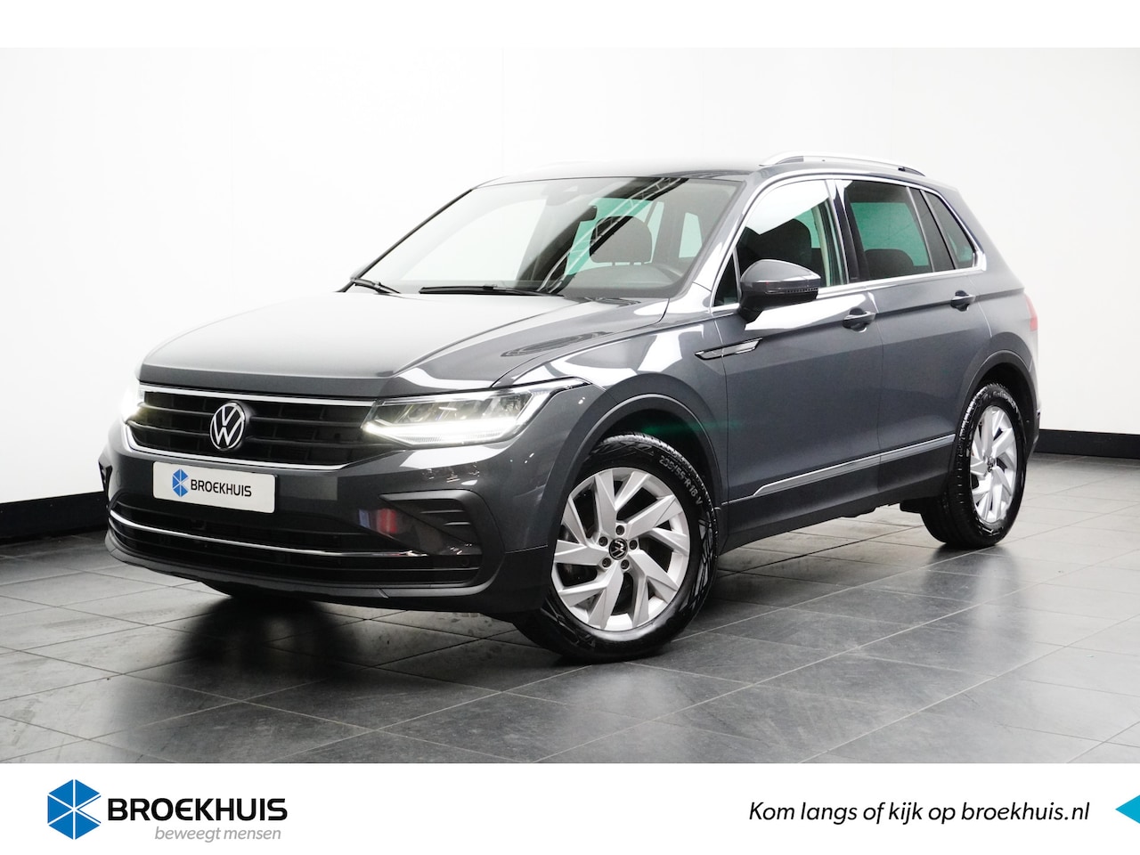 Volkswagen Tiguan - 1.5 TSI 150PK DSG-7 Life + | CAMERA | NAVI BY APP | STOEL +STUURVERW. - AutoWereld.nl