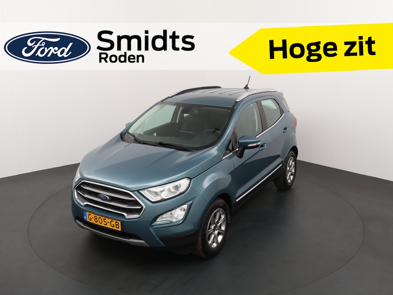 Ford EcoSport - 125PK EcoBoost Titanium | Winter Pack | B&O | Half leder | Navigatie | - AutoWereld.nl